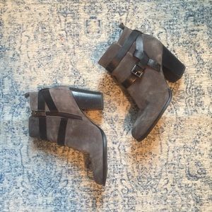 IVANKA TRUMP SUEDE BOOTIES